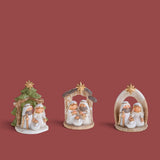 Pezzi 3 • Mini nativita' 1 pz • H 10 cm
