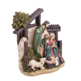 Pezzi 2 • Nativita' con palma • H 16 cm