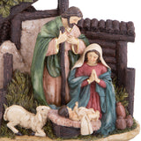 Pezzi 2 • Nativita' con palma • H 16 cm