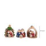 Set di 3 Mini Nativita'  • 7,5 cm