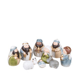 Natività con animali e re magi 9 pezzi • 11 cm