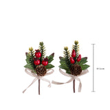 Pezzi 12 • Pick con fiocco juta • H 12 cm
