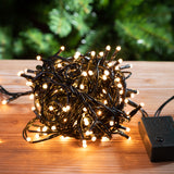 Filo 180 mini luci a led con 7 giochi uso interno • 9 mt