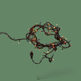 Pezzi 2 • 100 luci fisse 5 mt uso interno • H 500 cm