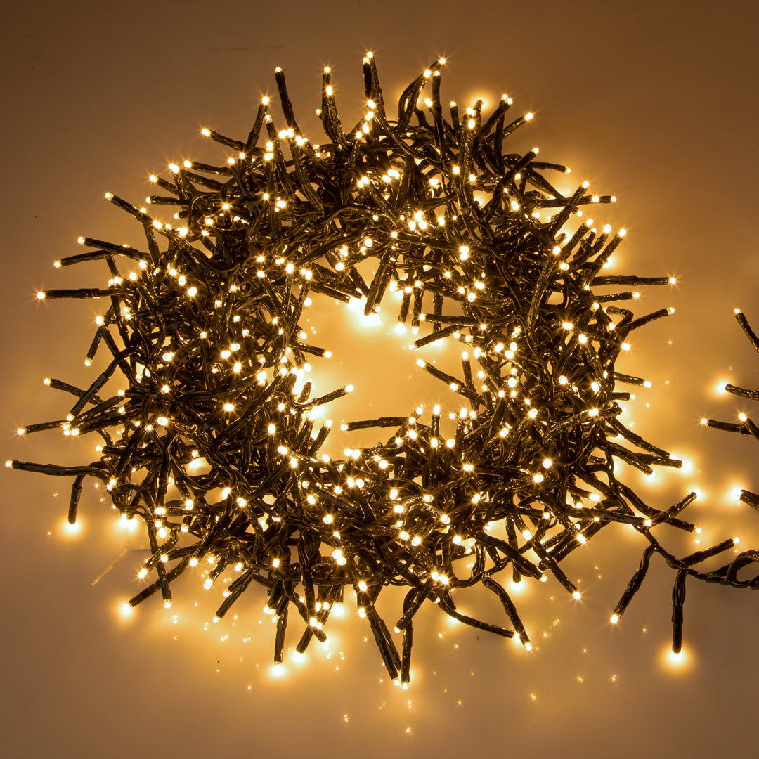 Ghirlanda a spirale con 760 led • 7,5 mt