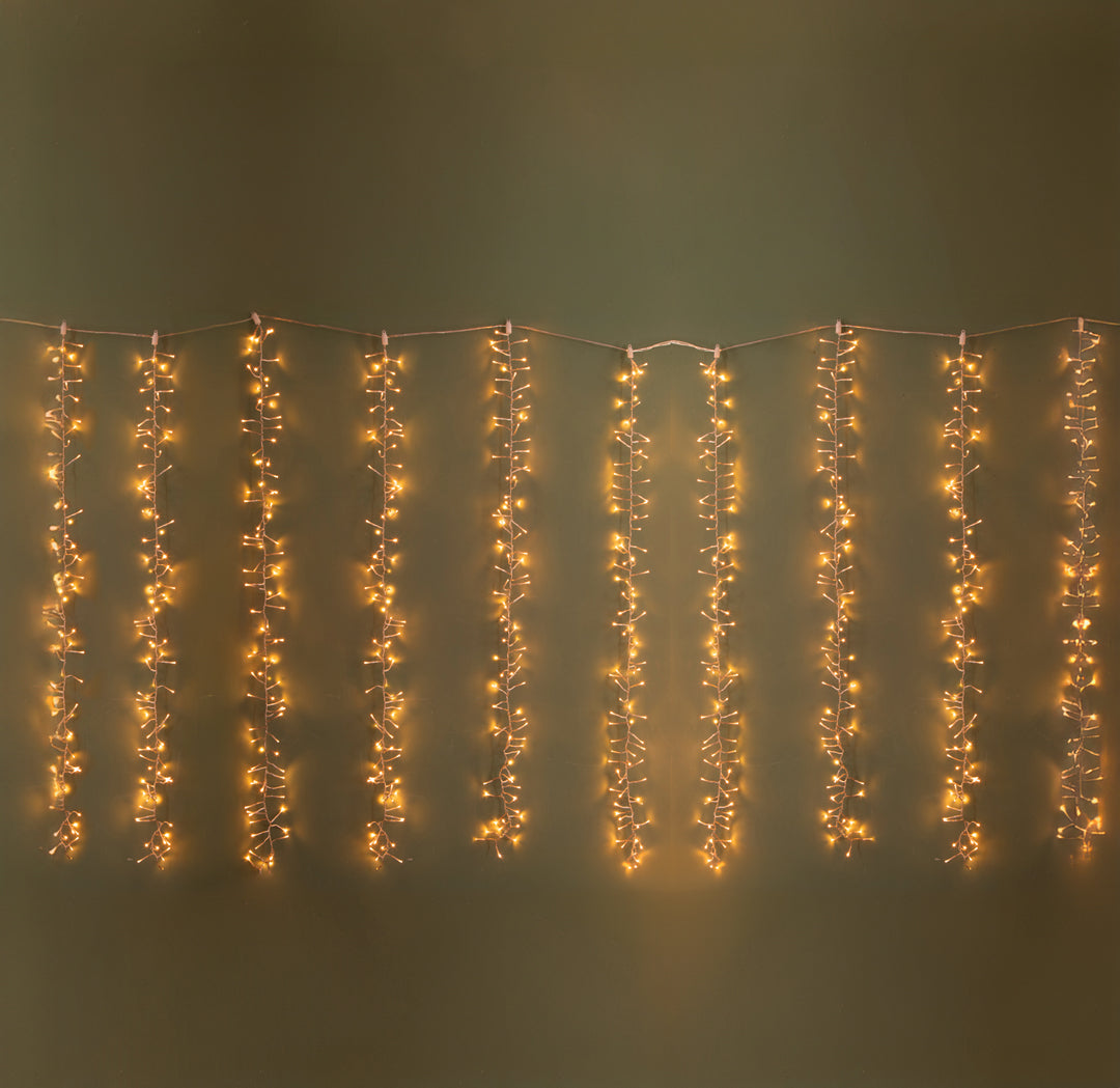 Tenda 1000 Led 3Mt H.150 Prol.con Flash esterno  • 3 mt