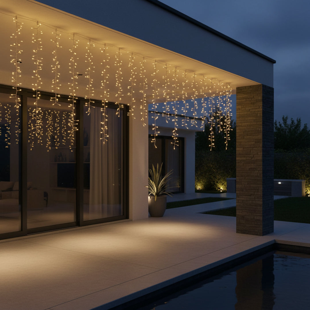 Tenda 1000led 3mt 60/ prol.con fla • H 90 cm