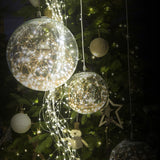 Ghirl.cap.d'angelo con 720 led 3,2 mt est • H 320 cm