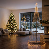Led/albero 3,60 mt 1070 led da esterno 10% flas • H 360 cm
