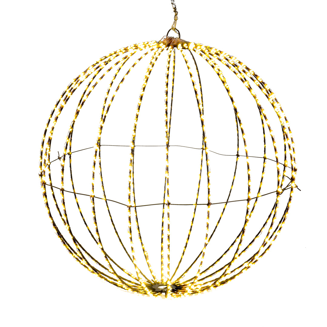 Sfera raggi con 700 led est • H 40 cm