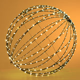 Sfera raggi con 700 led est • H 40 cm