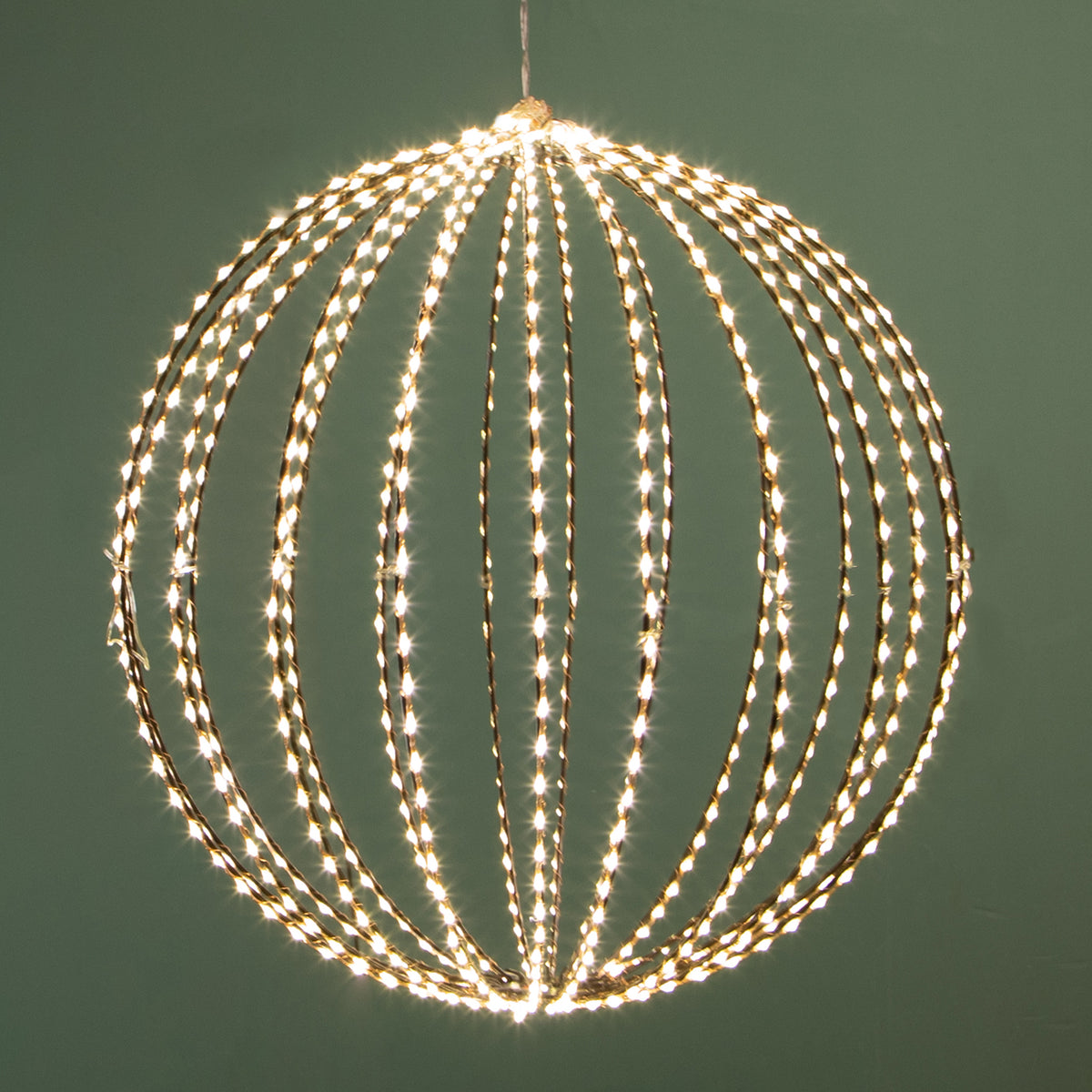 Sfera raggi con 700 led est • H 40 cm