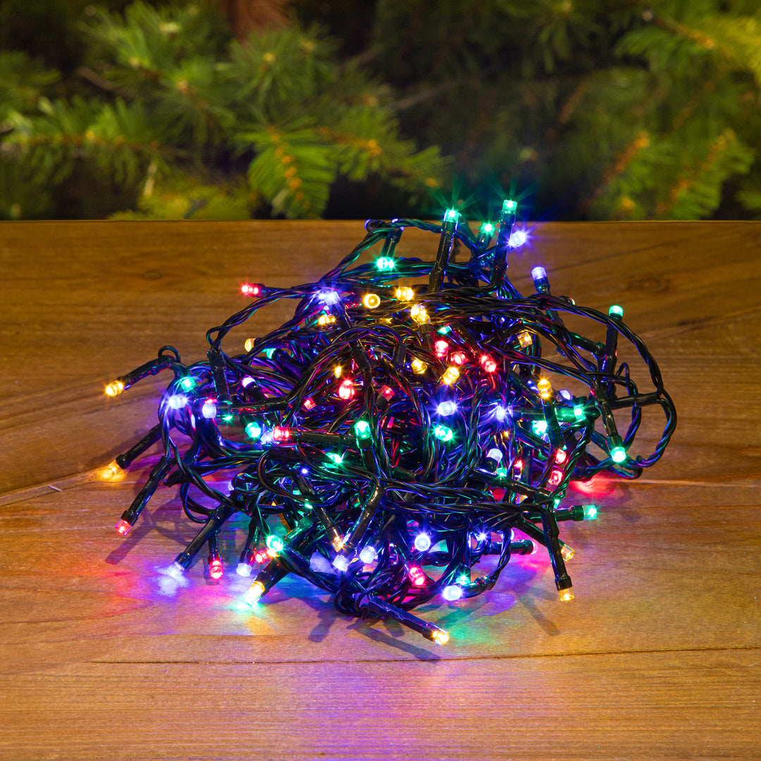 Mini luci con 8 giochi da esterno • 14,9 mt