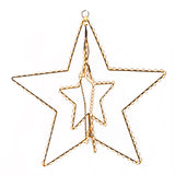 Stella 3D con 180 Led 45 cm Uso per esterno  • D 33 cm