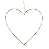 Cuore microled dm uso da esterno • H 38 cm