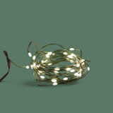 Miniled 5 mt 50 led uso da esterno con batt • H 500 cm
