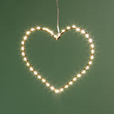Cuore microled dm uso da esterno • H 20 cm
