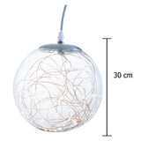 Sfera con led da esterno . • H 30 cm