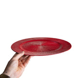 Pezzi 6 • Piatto con linee uso decorativo • H 2 cm