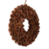 Corona con pigne bifacciale • H 40 cm