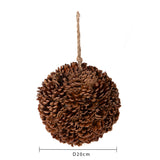 Sfera con pigne naturali • H 20 cm