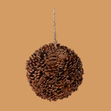 Sfera con pigne naturali • H 20 cm