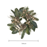 Corona Natale Champagne  • 36 cm