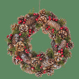 Corona natale con bacche • D 36 cm