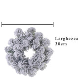Corona innevataAbetone • H 30 cm