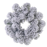 2 Pezzi •  Corona D.30 innevate   • 30 cm