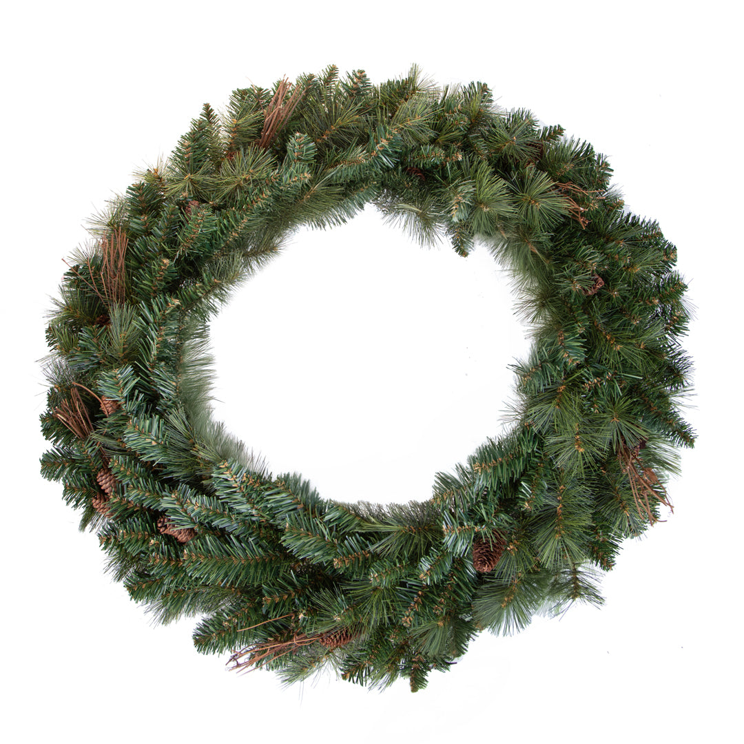 Ghirlanda con pigne 260 tips • 90 cm