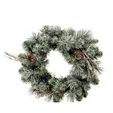 Corona con Neve 88 rami  • 50 cm