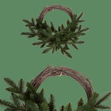 Corona willow conAbete normandia • H 10 cm