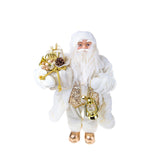 Babbo natale con pacco e doni • 60 cm