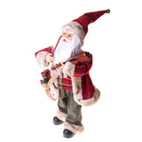 Babbo natale fisarmonica con musica e movimento • 44 cm