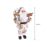 Babbo natale con sacco doni • 45 cm