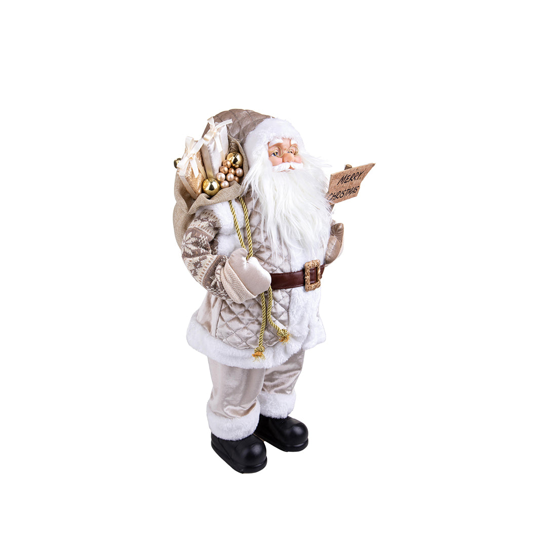 Babbo natale con sacco doni • 45 cm