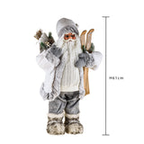 Babbo nat. con sacco doni • H 61 cm