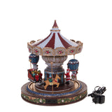 Giostra d.30xh.33,5 con mov+luci+musica • H 33,5 cm