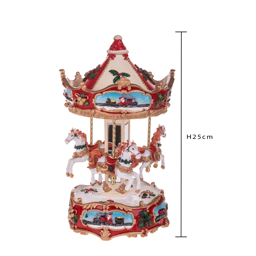 Giostra carillon con musica e movimento • 25 cm