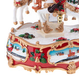 Giostra 13,5xh25 cm con carillon • H 25 cm