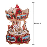 Giostra 11xh16 cm con carillon • H 16 cm