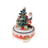 Carillon con babbo natale e albero • 20 cm