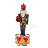 Carillon schiaccianoci natalizio • 22 cm