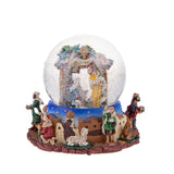 Sfera 12xh16,5 carillon con nativita' • H 16,5 cm