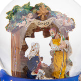 Sfera 12xh16,5 carillon con nativita' • H 16,5 cm
