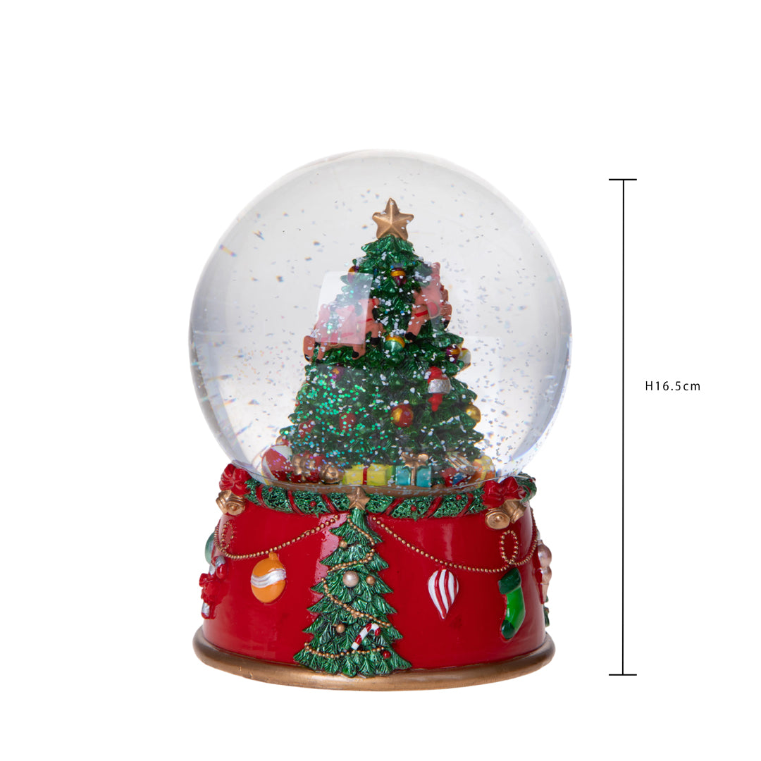 Carillon con Alb.Natale • 16,5 cm