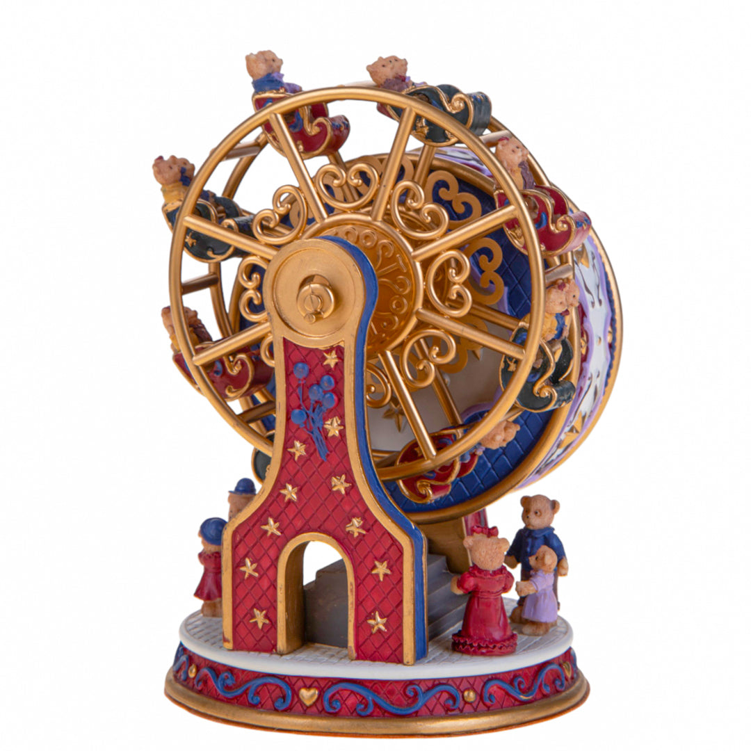 Carillon giostra con orsi • H 15 cm