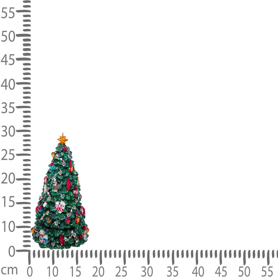 Carillon albero con musica e movimento • 23 cm