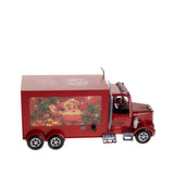 Truck 33xh16, con santa led+musica int • H 16,5 cm